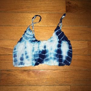 Tie dye crop top